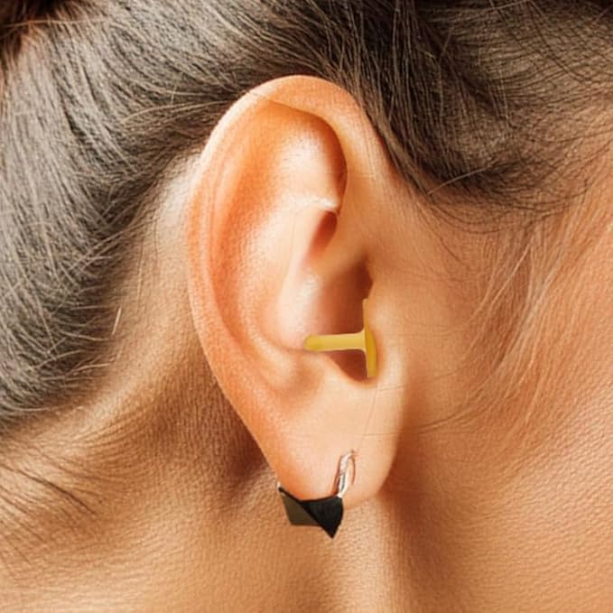 Flare Calmer Mini | Ear Plugs Alternative | Daily Noise Relief | Sound Sensitivity | Stress Relief | No Muffling | Improve Wellbeing | Comfy, Reusable, Soft Silicone Earplugs | 731 TRN