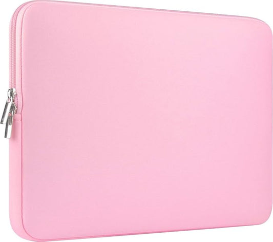 CCPK Laptop Sleeve 15.6" for MacBook Pro 16 inch Mac Air 15 inch M4 M3 Compatible with Hp Lenovo Dell Acer Computer Laptop Bag Sleeve Carrying Case Cover Protective Skin 15.6-16 inch Accessories, Pink