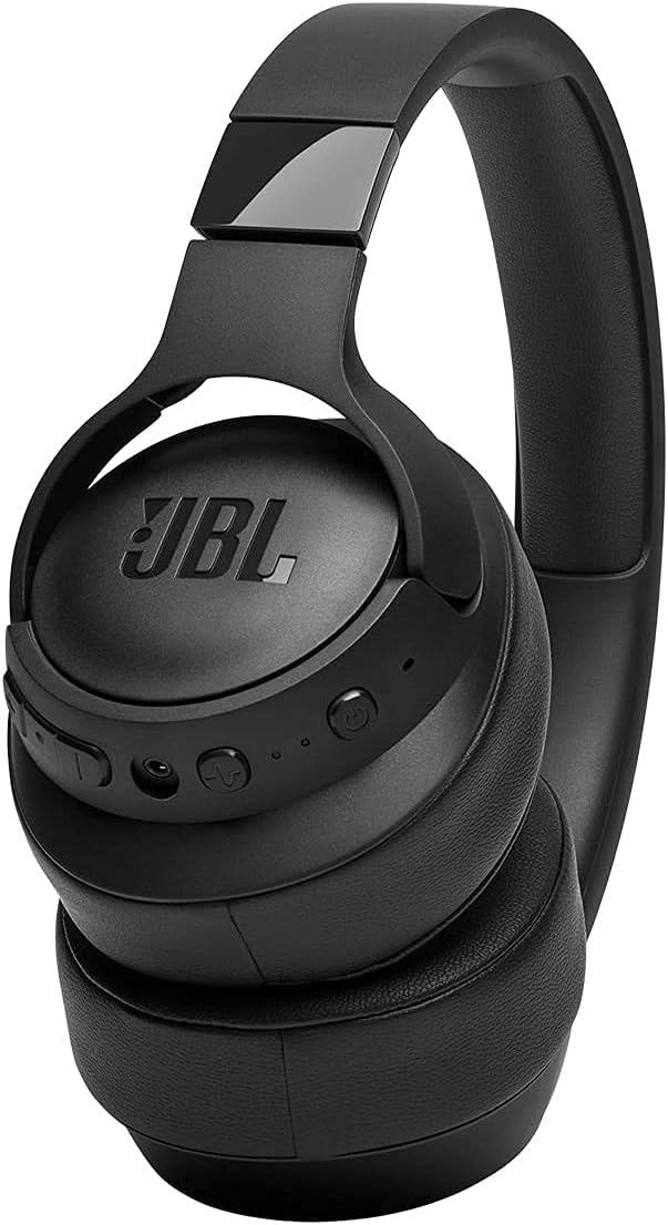 JBL Tune 760NC Wireless Noise Cancelling Over-Ear Bluetooth Headphones - Black (Renewed)
