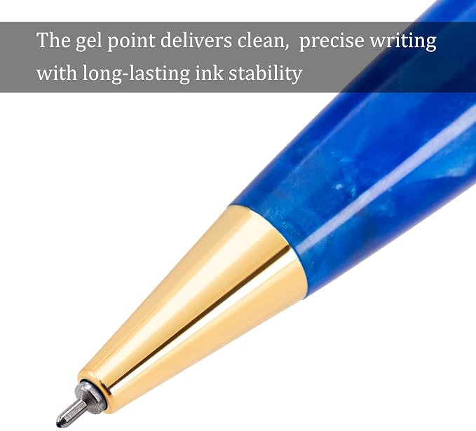 Conklin All American Gel Pen Lapis Blue | Luxury Gel Pen with Refillable Ink | Elegant Design, Smooth Writing, Premium Quality