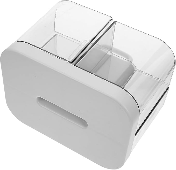 Lurrose Desktop Organizer Rack and Pencil Holder, Large Capacity Removable Desk Storage Caddy, White Multifunctional Supply Organizer for Office and Student Use