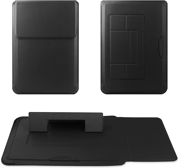 HoYiXi 13 Inch Laptop Sleeve Case Bag Compatible with MacBook Neo 2026/MacBook Air 13 M1 M2 2022-2018/MacBook Pro 13 M2 2022-2016/Surface Pro 8 2021/Surface Go 3 13-13.6'' Dell HP ASUS Acer PC, Black