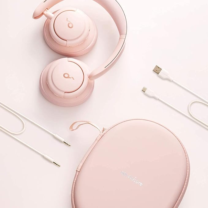 Soundcore by Anker Life Q30 Hybrid Active Noise Cancelling Headphones with Multiple Modes, Hi-Res Sound, Custom EQ via App, 40H Playtime, Bluetooth Headphones, Connect to 2 Devices (Renewed)
