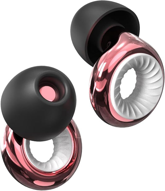 Sensitive Ear Friendly Earplugs, Hypoallergenic Soft Silicone | 25dB Noise Reduction, Reusable, For Adults, All Night Sleeping & Daily Use