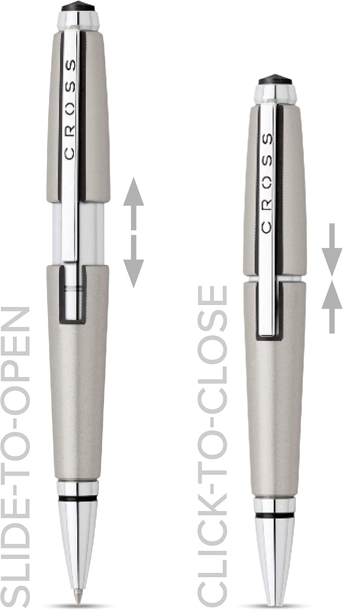 Cross Edge Titanium Blast Rollerball Pen - AT0555-5