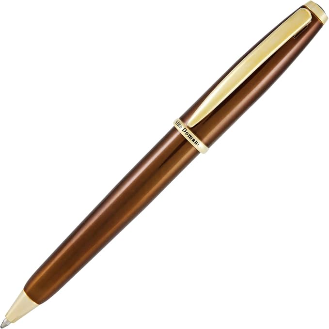 Monteverde USA Aldo Domani Ballpoint Pen - Brown, Elegant Italian Design, Smooth Writing Experience