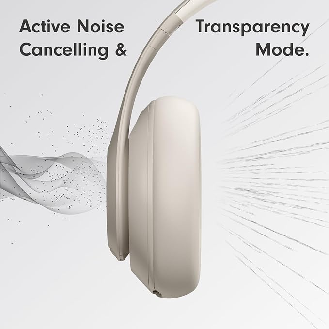 Beats Studio Pro Premium Wireless Over-Ear Headphones- Up to 40-Hour Battery Life, Active Noise Cancelling, Great for Travel & Commuting, USB-C Lossless Audio, Apple & Android Compatible - Sandstone