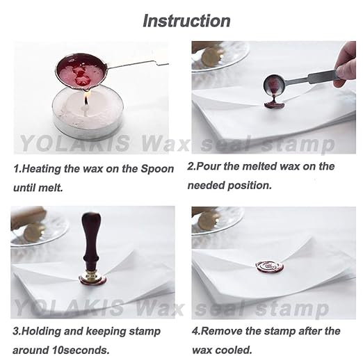 Magic Witch Wax Seal Stamp,Witch Girl Sealing Wax Stamp for Halloween Christmas Invitations Letter Envelope Cards Crafts Gift Package Decoration