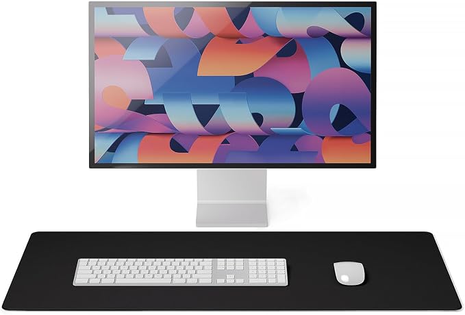 Jotsome Leather Desk Pad Mat, Non-Slip Desk Blotter Pad - Desk Protector for Office, Home, Laptop, and Desktop