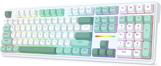 Redragon K745 HE Rapid Trigger Gaming Keyboard, 8K Wired Mechanical Keyboard w/Next-Gen UltraMag 100% POM Silky Magnetic Switch, Dual-Module Floating Patent Structure Design, 5-Layer Noise Dampening