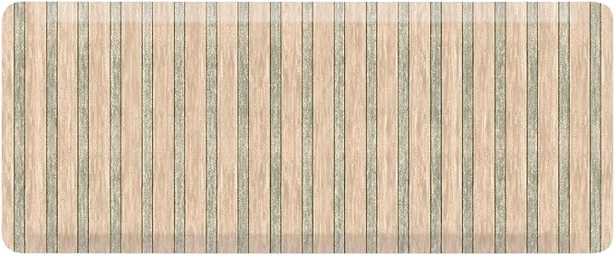 House of Noa Nama Standing Mat – Anti-Fatigue Cushioned Kitchen Mats for Floor | Ergonomic Bounce-Back Foam Kitchen Mats | Anti-Fatigue Mats for Kitchen & Standing | Devon Twine | 22" x 54"