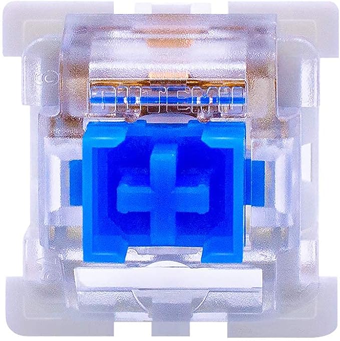 outemu Blue Switches 32 Pack, 3-Pin Clicky for Keyboard, 3D Print Clickers