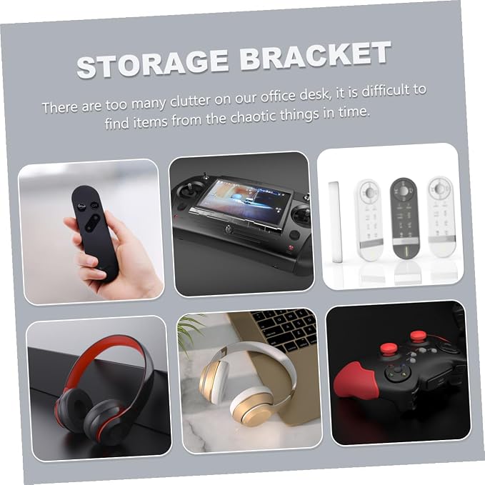 PRETYZOOM Monitor Shelf Tv Hanger Creative Office Storage Bracket Desk Stand Strong Load Capacity
