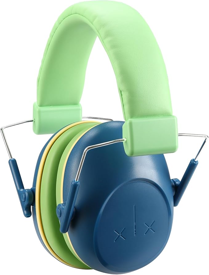 ProCase Kids Noise Cancelling Headphones, Kids Ear Protection Monster Jam Truck, Fireworks Hearing Protection Noise Reduction, Noise Canceling Earmuffs for Sensory Autism Toddler Children -Navy