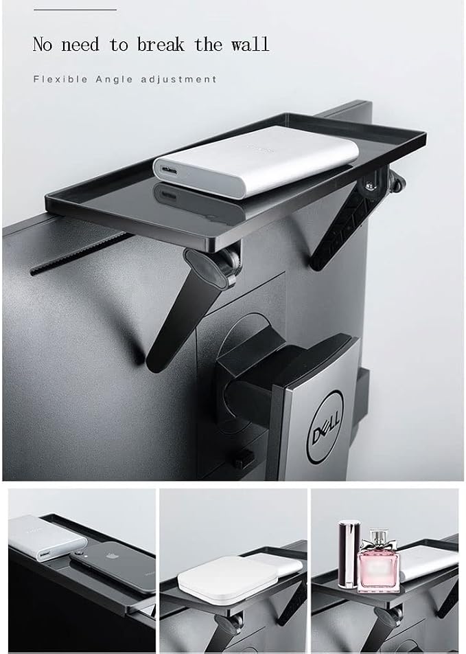 Screen Shelf Monitor Top Shelf TV Top Storage Bracket Computer Screen Shelf TV Top Shelf (Size : M)