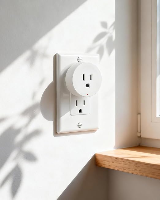 NineLeaf Wireless Remote Lamp Switch,Plug with Remote Wall Mount,Expandable Electrical Outlet Switch for Lamp, Light, Fan, Appliance, 500ft RF Range, FCC Listed, 2 Remote + 3 Outlets