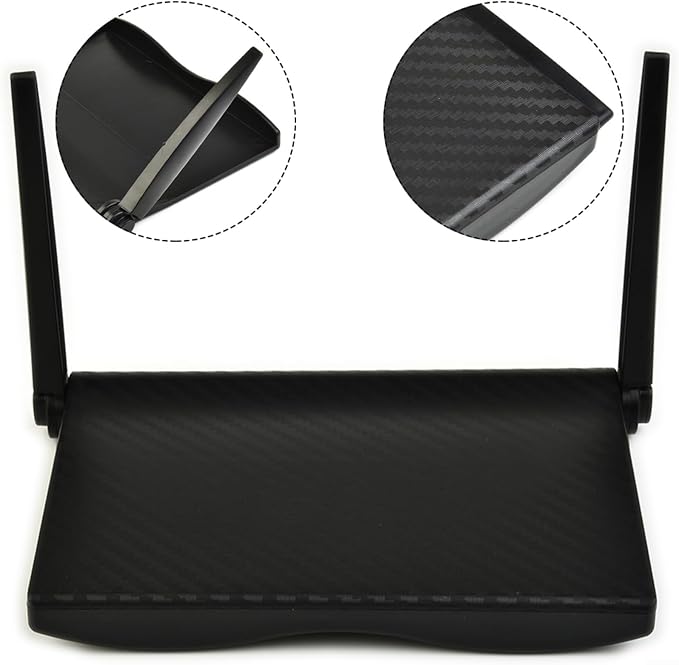 Adjustable TV Top Shelf Screen Caddy, For Monitors And Computers, Space Saving Storage Rack With Anti Slip Design For Home Desk Use(S)