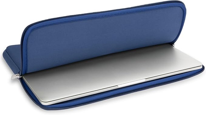 RAINYEAR 11-11.6 Inch Laptop Sleeve Protective Case Soft Carrying Cover Compatible with MacBook Neo A18 11.6" MacBook Air for 11" Notebook Tablet Chromebook (Navy Blue)