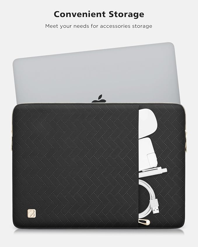 NIDOO 10 Inch Laptop Tablet Sleeve Carrying Case Bag for 11" 10.9" iPad Air Gen 4 5/10.9" 10.2" iPad 10/11" iPad Pro M4 / 10.5" Microsoft Surface Go 3 2 / Samsung Galaxy Tab A8 S8 S6 / Huawei