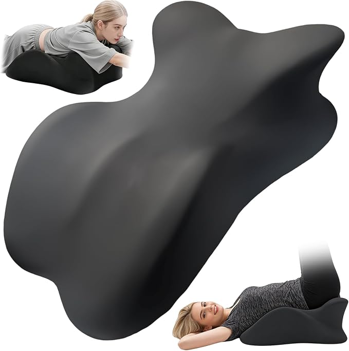 27° degree Memory Foam Ergonomic Prone Firm Couples Pillow For Intimacy | back sleeping after surgery Orthopedic Pillow