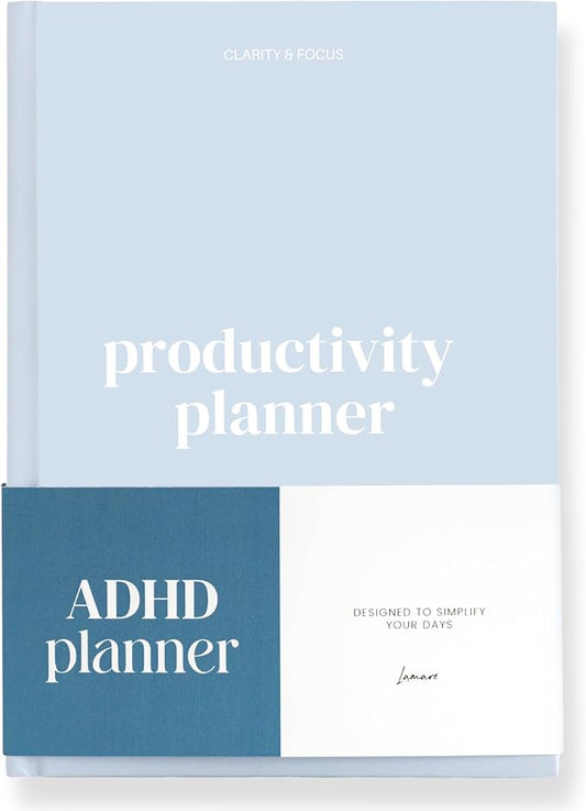Lamare ADHD Planner for Adults Women – The Ultimate Daily Productivity Planner