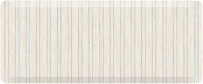House of Noa Nama Standing Mat – Anti-Fatigue Cushioned Kitchen Mats for Floor | Ergonomic Bounce-Back Foam Kitchen Mats | Anti-Fatigue Mats for Kitchen & Standing | Devon Glacier | 22" x 54"