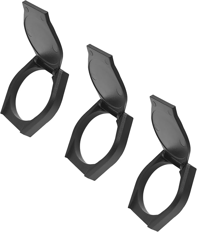 3 Pack Knomix Universal Webcam Cover Desktop Computer External Webcam Lens Cover Shutter Cap Hood, Streaming Web Camera Privacy Cover Clip for Logitech HD Pro Webcam C270/C615/C920/C930e/C922X etc.