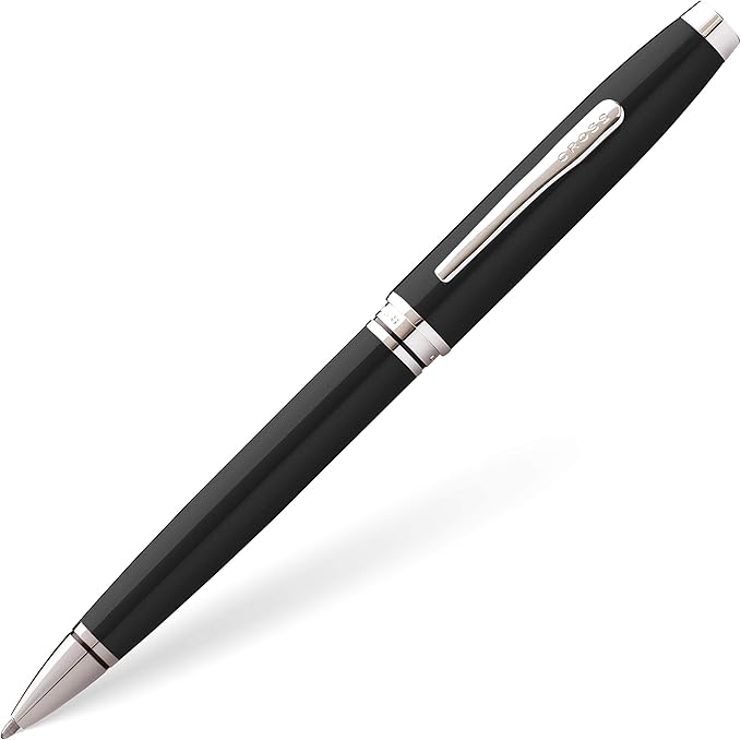 Cross Coventry Pen Ballpoint - Black/Chrome Lacquer