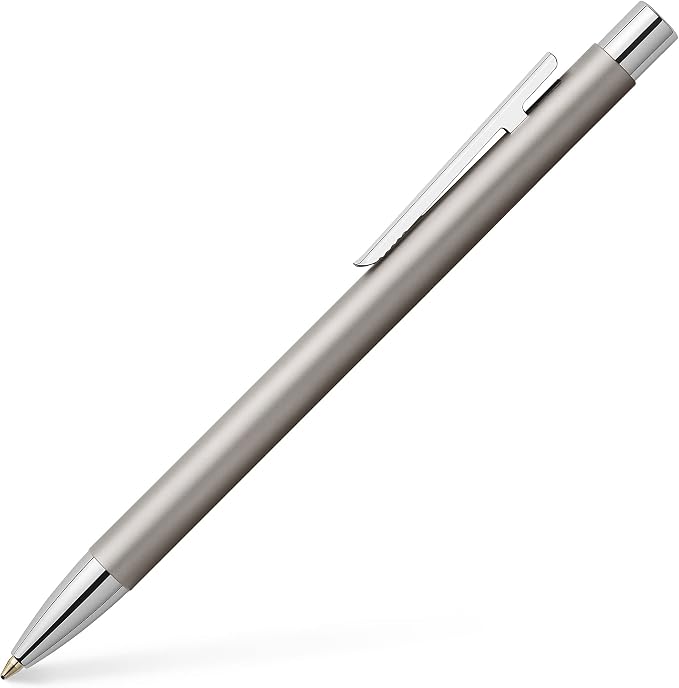 Faber-Castell 342120 Neo Slim Stainless Steel Ballpoint Pen