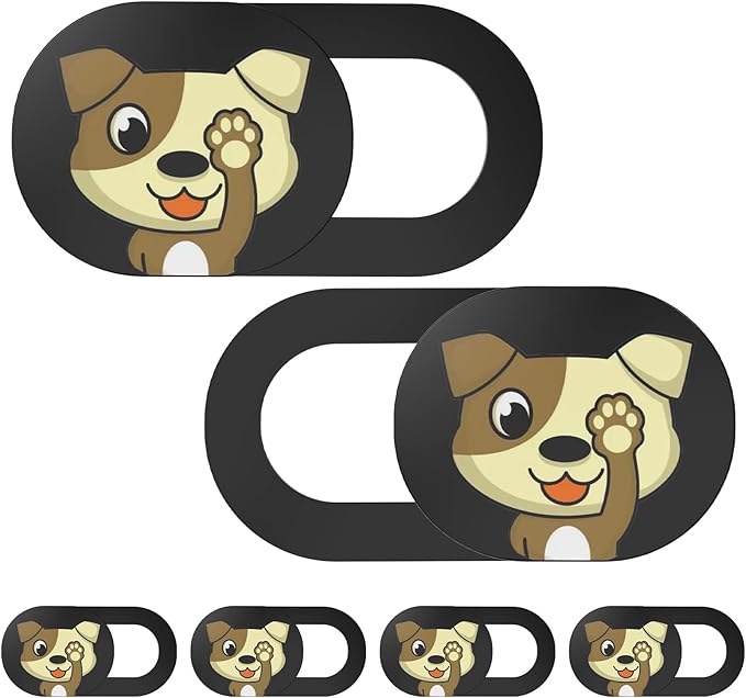 Laptop Camera Cover Slide Cute-6PCS,Ultra-Thin Webcam Cover Compatible with Laptop,Computer,Smart Phone,Tablet.Cute Pattern Web Cam Privacy Cover to Protect Your Privacy
