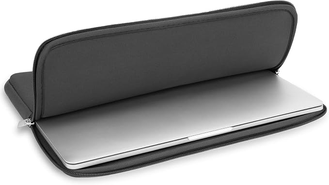 RAINYEAR 14 Inch Laptop Sleeve Case Protective Soft Padded Zipper Cover Carrying Computer Bag Compatible with 14" Notebook Chromebook Tablet Ultrabook (Gray)