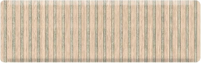 House of Noa Nama Standing Mat – Anti-Fatigue Cushioned Kitchen Mats for Floor | Ergonomic Bounce-Back Foam Kitchen Mats | Anti-Fatigue Mats for Kitchen & Standing | Devon Twine | 22" x 72"