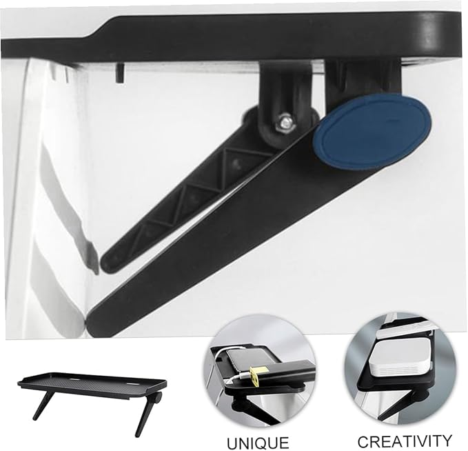 Uonlytech Screen Top's Shelf Monitor Mounting Bracket for Flat-panel Tvs and Computer Monitors Easy Installation Space-saving Design Height Finish for Use