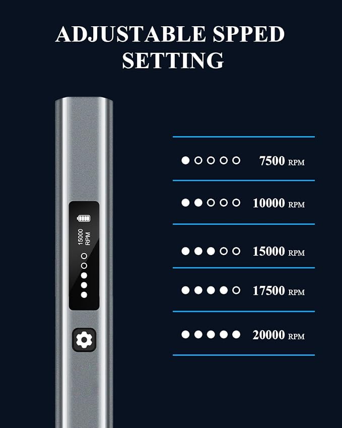Engraving Pen, Ultimate Cordless Engraving Pen for Artists & DIYers - Engrave 60+ Surfaces - Beginner Friendly- 30 Bits & Mastery Guide (Pewter)