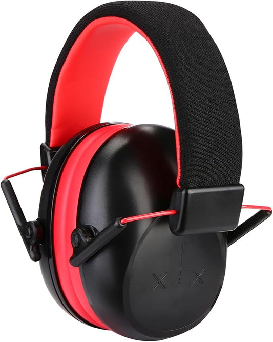ProCase Kids Noise Cancelling Headphones, Kids Ear Protection Monster Jam Truck, Fireworks Hearing Protection Noise Reduction, Noise Canceling Earmuffs for Sensory Autism Toddler Children -Black