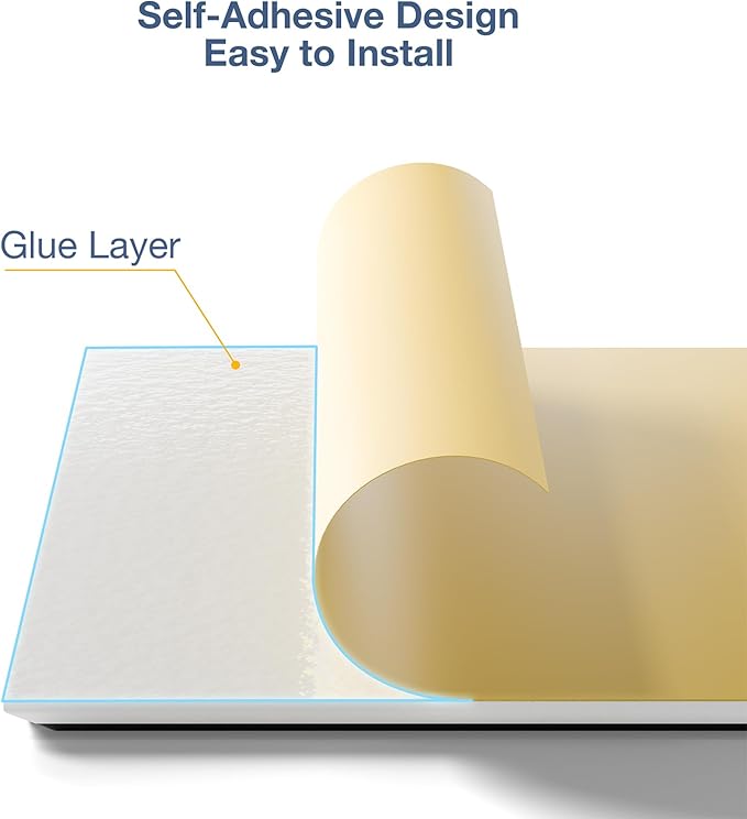 12 Pack Self-Adhesive Acoustic Panels, 12" X 12" X 0.4" X-Line Sound Proof Foam Panels for Walls, Soundproof Wall Panels for Home & Office (Black on White)
