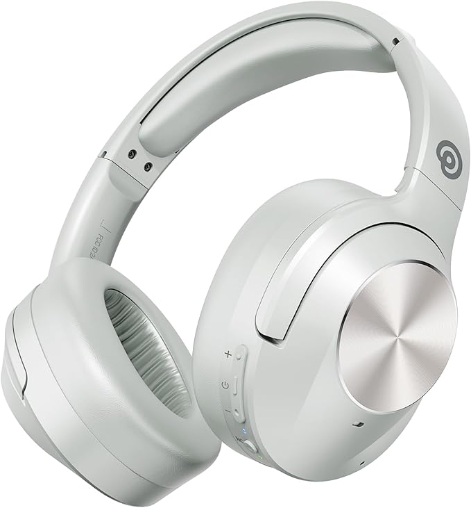 Upgrade Pro‑level Hybrid Active Noise Cancelling Headphones with HD Sound, Wireless Bluetooth Headphones Over The Ear Unequaled Comfort, Vivid Deep Bass, for Home Office Travel Birthday Gift Pcs