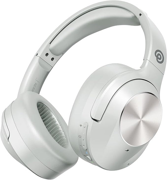 Upgrade Pro‑level Hybrid Active Noise Cancelling Headphones with HD Sound, Wireless Bluetooth Headphones Over The Ear Unequaled Comfort, Vivid Deep Bass, for Home Office Travel Birthday Gift Pcs