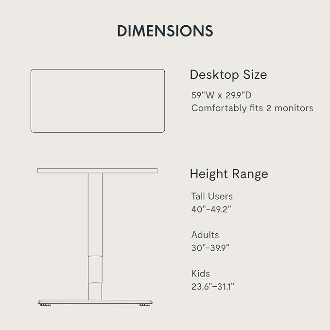 FLEXISPOT E6 Bamboo 3-Stage Dual Motor Electric Standing Desk 60 x 30 Sit Stand Up Desk, Holds 220 lbs, Adjustable Height w/Memory Presets, Solid Walnut Bamboo Desktop & White Frame, Ships in 2 Boxes