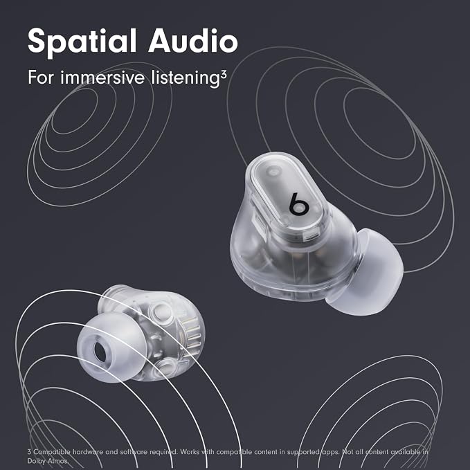 Beats Studio Buds + - Transparent with AppleCare+ (2 Years)