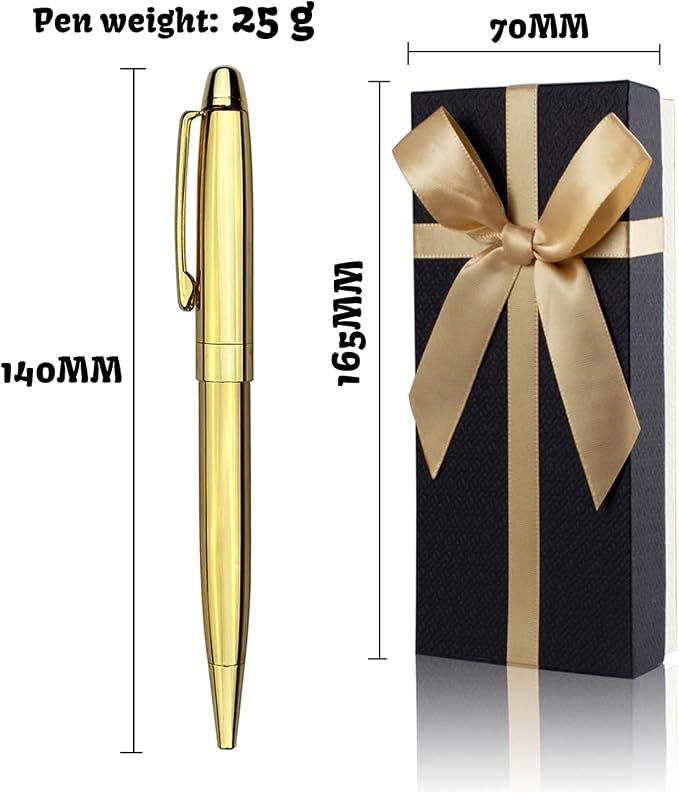 Yastar Personalized Ballpoint Pens - Luxury Writing Set-Stainless Steel Fancy pens Custom with Your different Names or Messages, Nice Gift for Friends/Teacher/Manager/Lawyer/Professor 3 pens/set