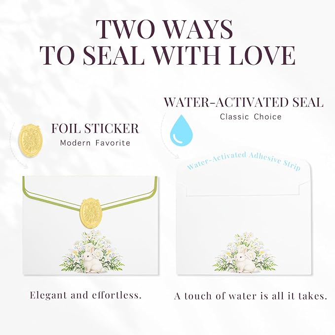 Elegant Floral Stationary Set Letter and Envelopes with 4 Unique Designs, Lined Letter Writing Stationery Paper and Envelopes Set, Letter Writing Kit, Cute Stationery Set for Women