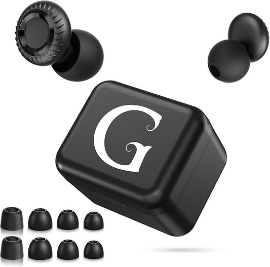 Ear Plugs, Ultra-Comfy Reusable Noise Reducing Earplugs for Sleep, Silicone Concert Ear Plug+8 Tips for Deep Focus, Travel & Sensitivity | Flexible Hearing Protection, Valentine’s Day Gifts for Women