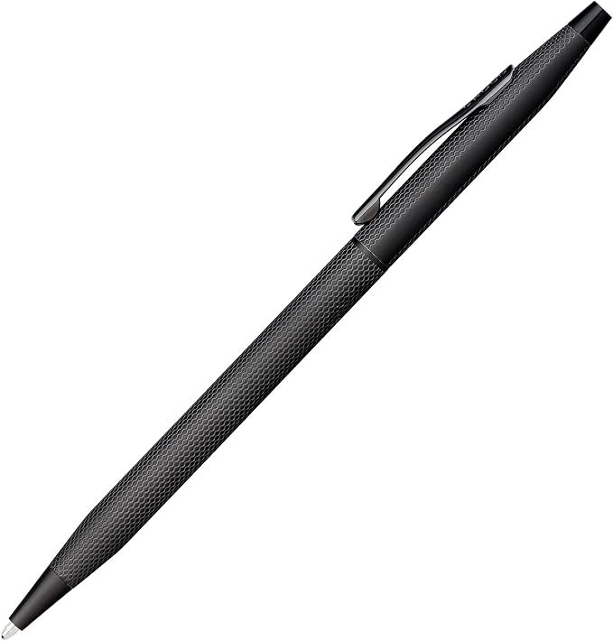 Cross Classic Century Refillable Ballpoint Pen Presented in a Luxury Gift Box - Medium Point, Black Ink, Brushed Black