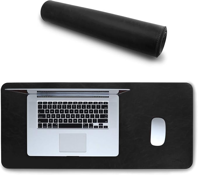 Londo Leather Extended Mouse Pad – Large Desk Mat for Office & Gaming, Smooth Writing Surface, Non-Slip Base, Durable & Stylish Workspace Accessory
