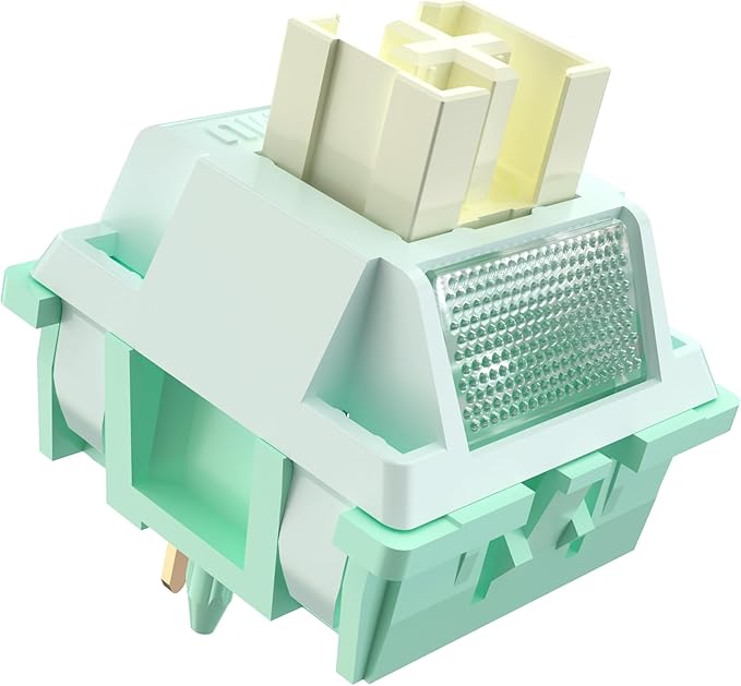 Zjmehty Outemu (Gaote) Pomelo Silent Switches, 35gf Pre Lubed Dustproof Tactile Switches (20pcs)