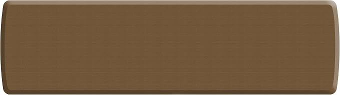 NewLife by GelPro Decorative Foam Floor Mat, 30" x 108", Grasscloth Khaki