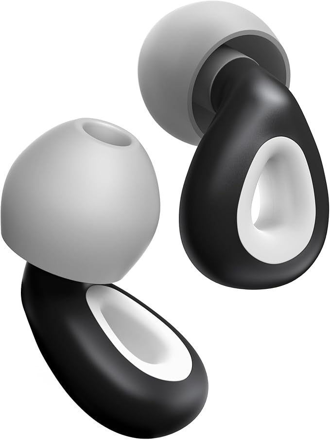 Ear Plugs for Sleeping Noise Cancelling,Soft Silicone Reusable Ear Plugs for Noise Reduction(24dB),High-Fidelity Hearing Protection,Customizable Fit for Sleep,Deep Focus,Concerts & Travel