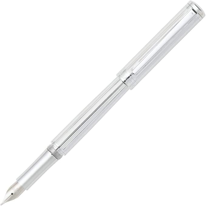 Sheaffer Intensity Fluted Chrome Fountain Pen (9238-0)