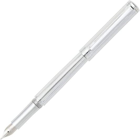 Sheaffer Intensity Fluted Chrome Fountain Pen (9238-0)